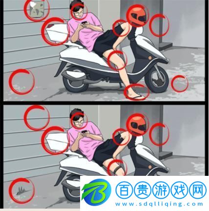 就我眼神好電瓶錯覺找出19處不同通關攻略